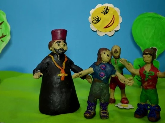 «Мир вашим детям» – мультфильм особых детей Алчевской духовной лечебницы